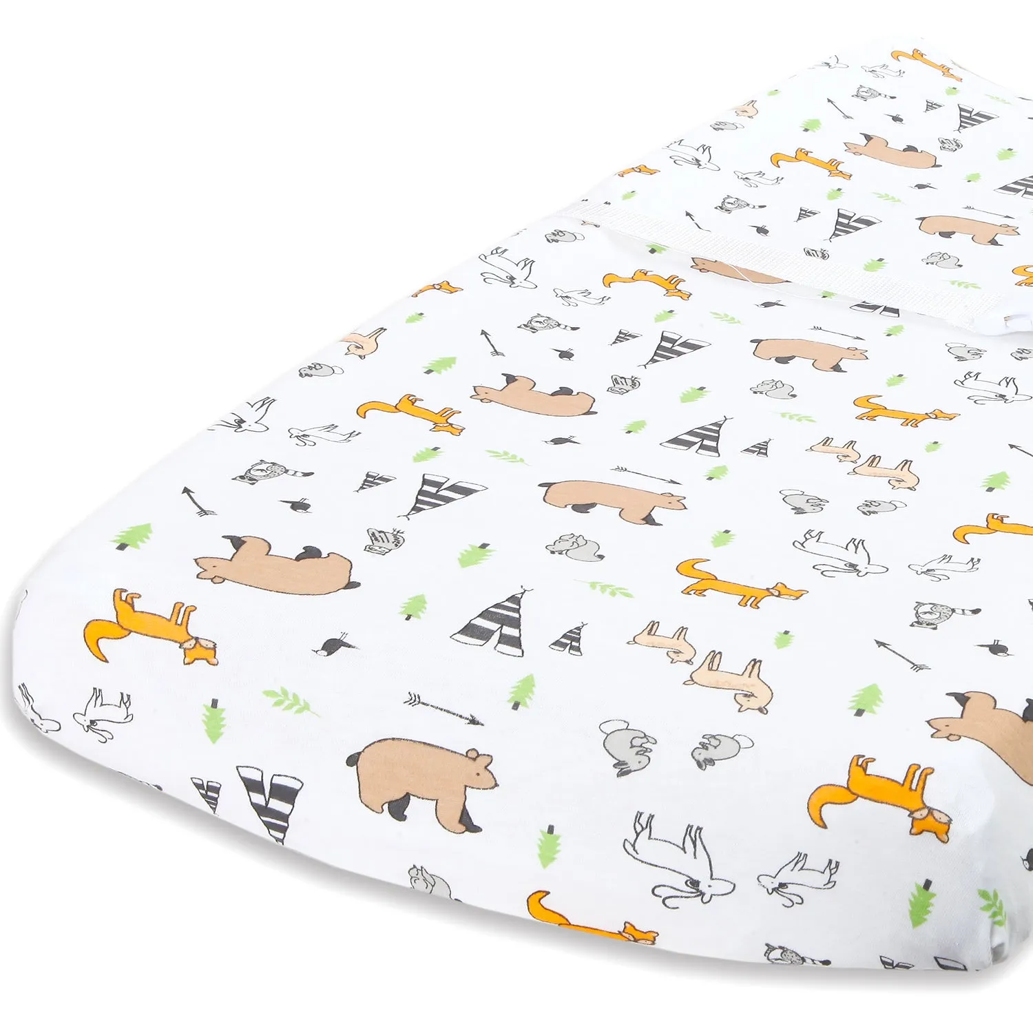 Cotton Jersey Changing Pad Covers – Woodlands