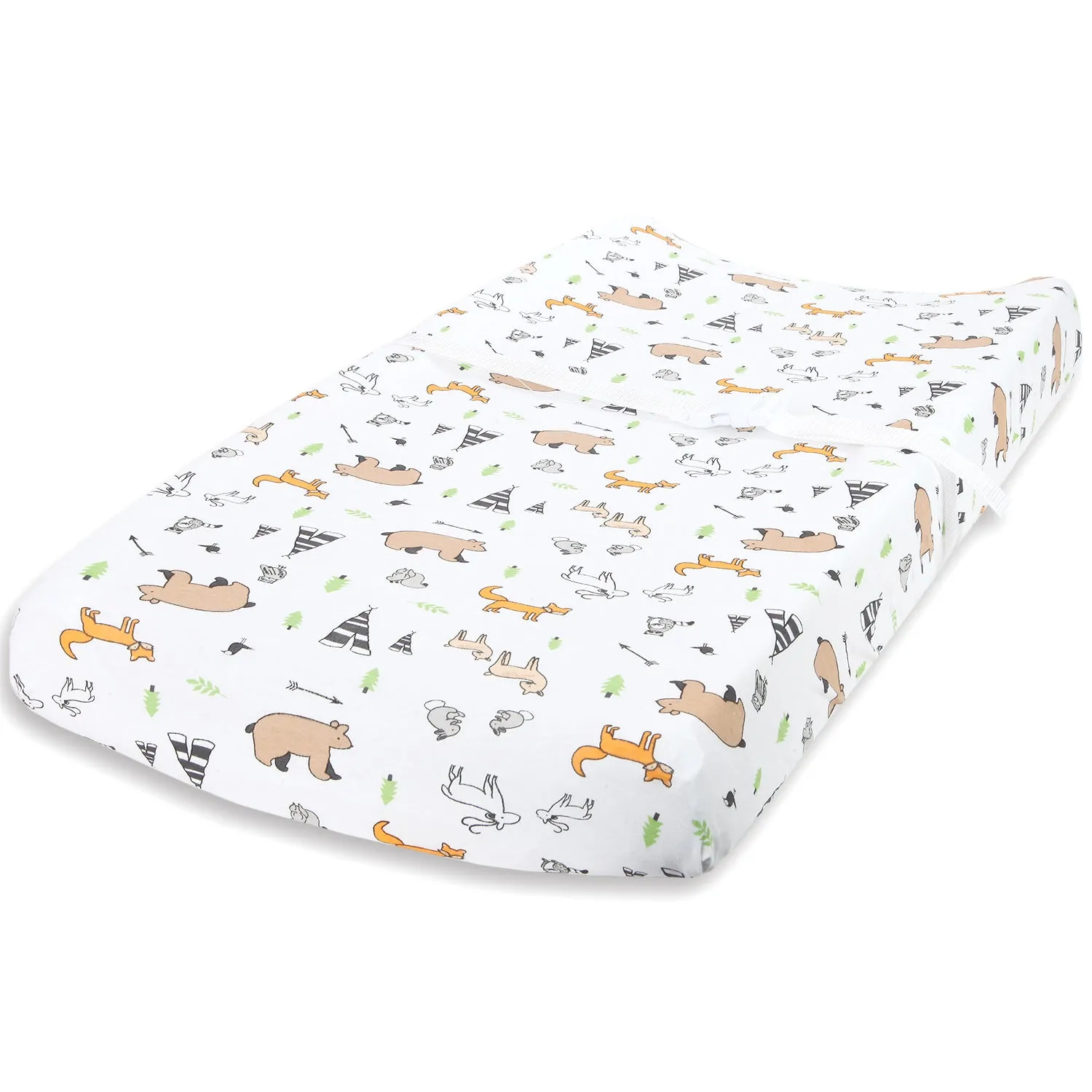 Cotton Jersey Changing Pad Covers – Woodlands