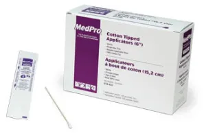 Cotton Tipped Applicators (6" Sterile) - 1 Per Pouch