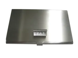 Covered Bridge Building Business Card Holder