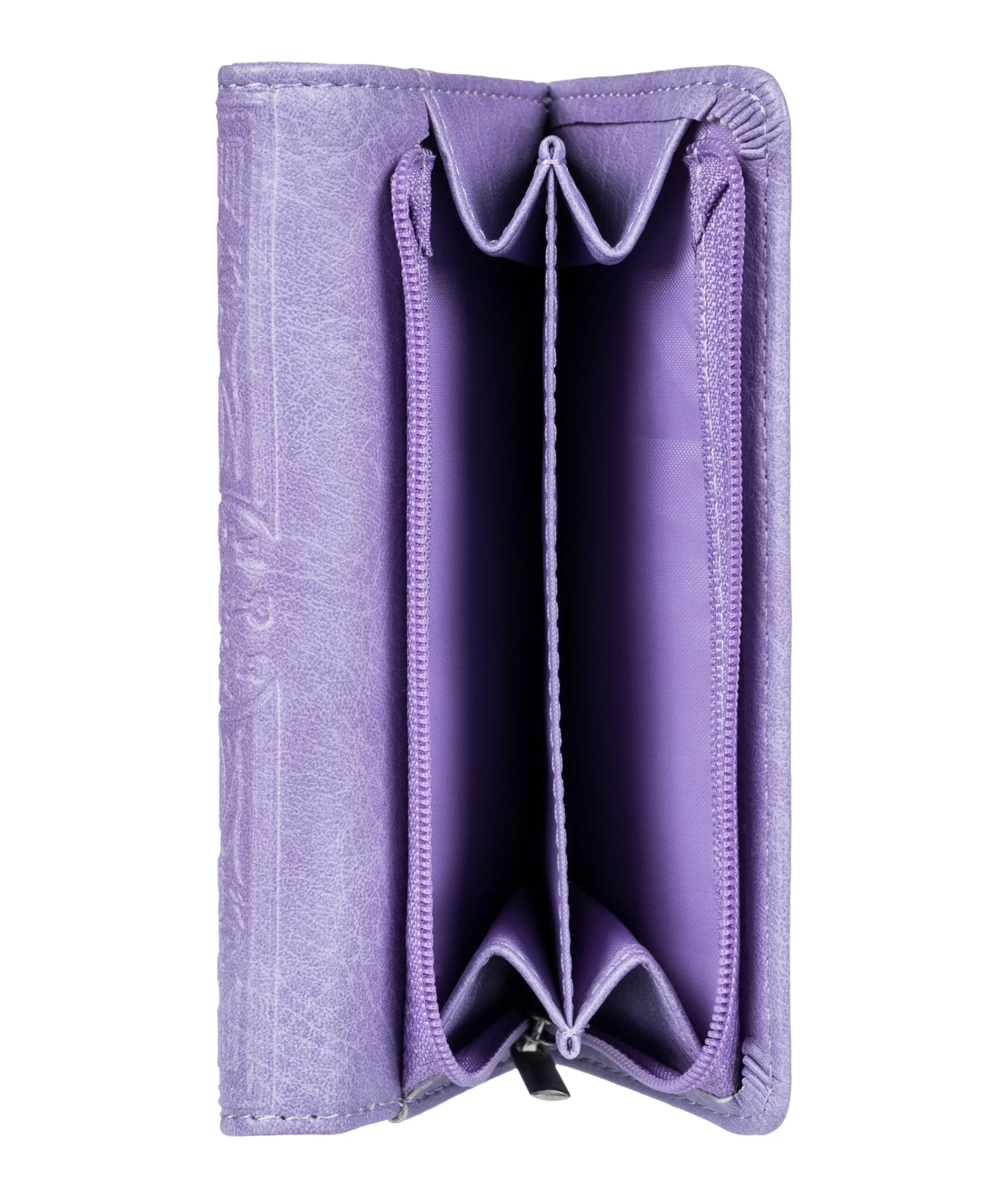 Crazy Diamond Tri fold Wallet - Bougainvillea