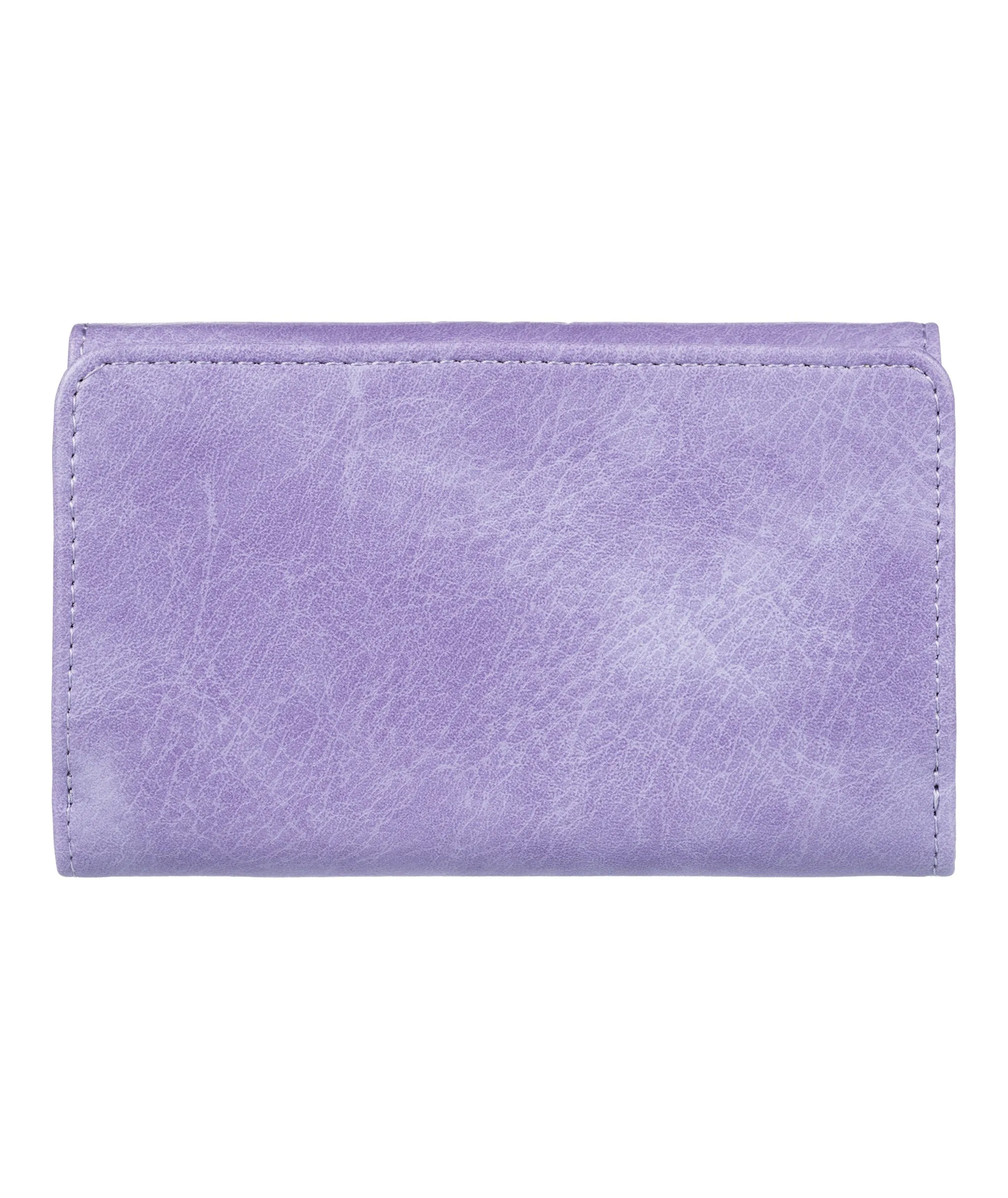 Crazy Diamond Tri fold Wallet - Bougainvillea