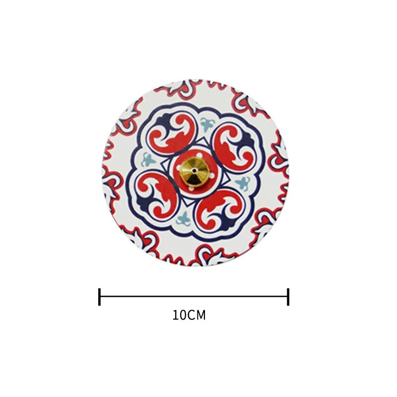 Creative Colour Printed Incense Burner Ceramic Incense Holder Middle East Arabesque Incense Holder Incense Burners