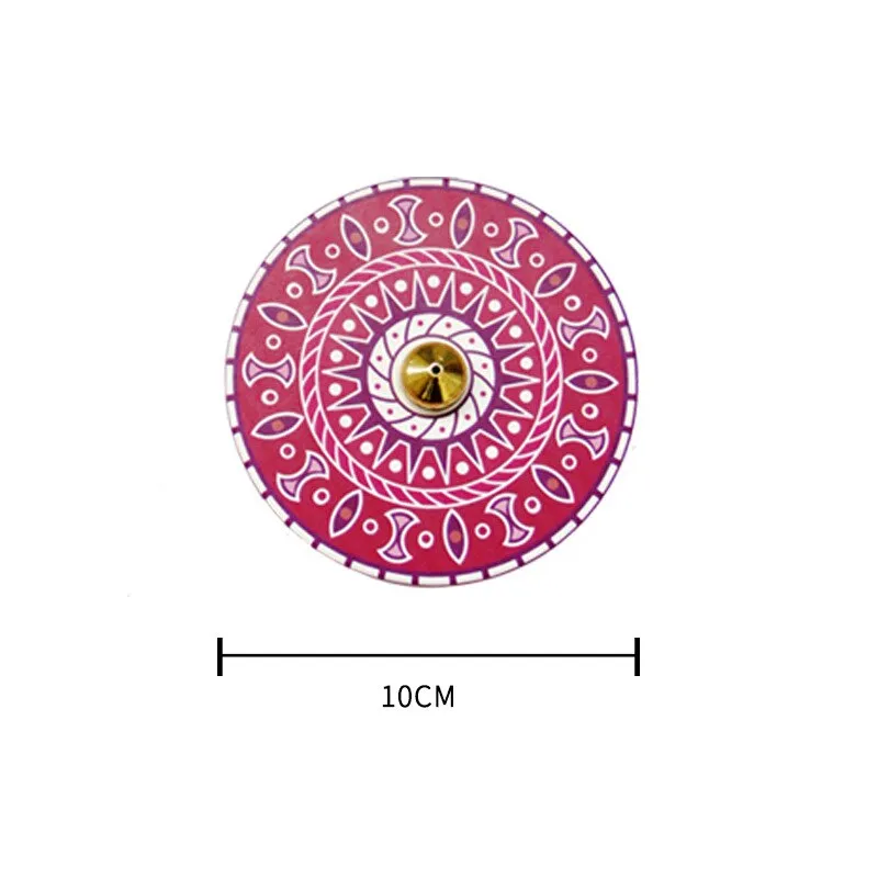 Creative Colour Printed Incense Burner Ceramic Incense Holder Middle East Arabesque Incense Holder Incense Burners