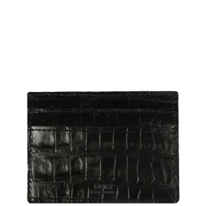 Credit Card Holder in Crocodile
