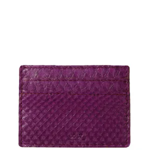 Credit Card Holder in Snakeskin