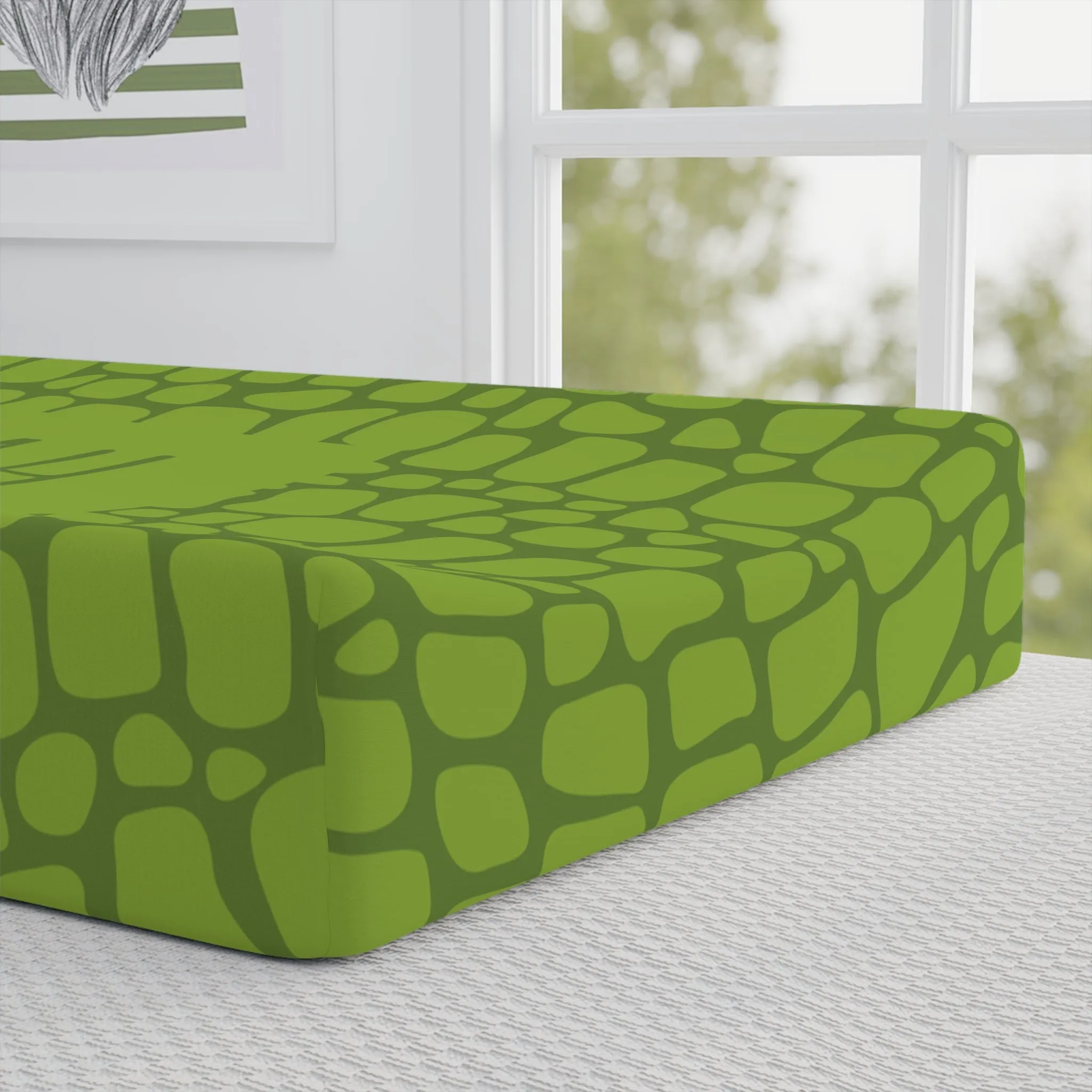 Croc Changing Pad Cover(INCLUDE CUSTOM NAME & FONT OPTION IN NOTES AT CHECKOUT)