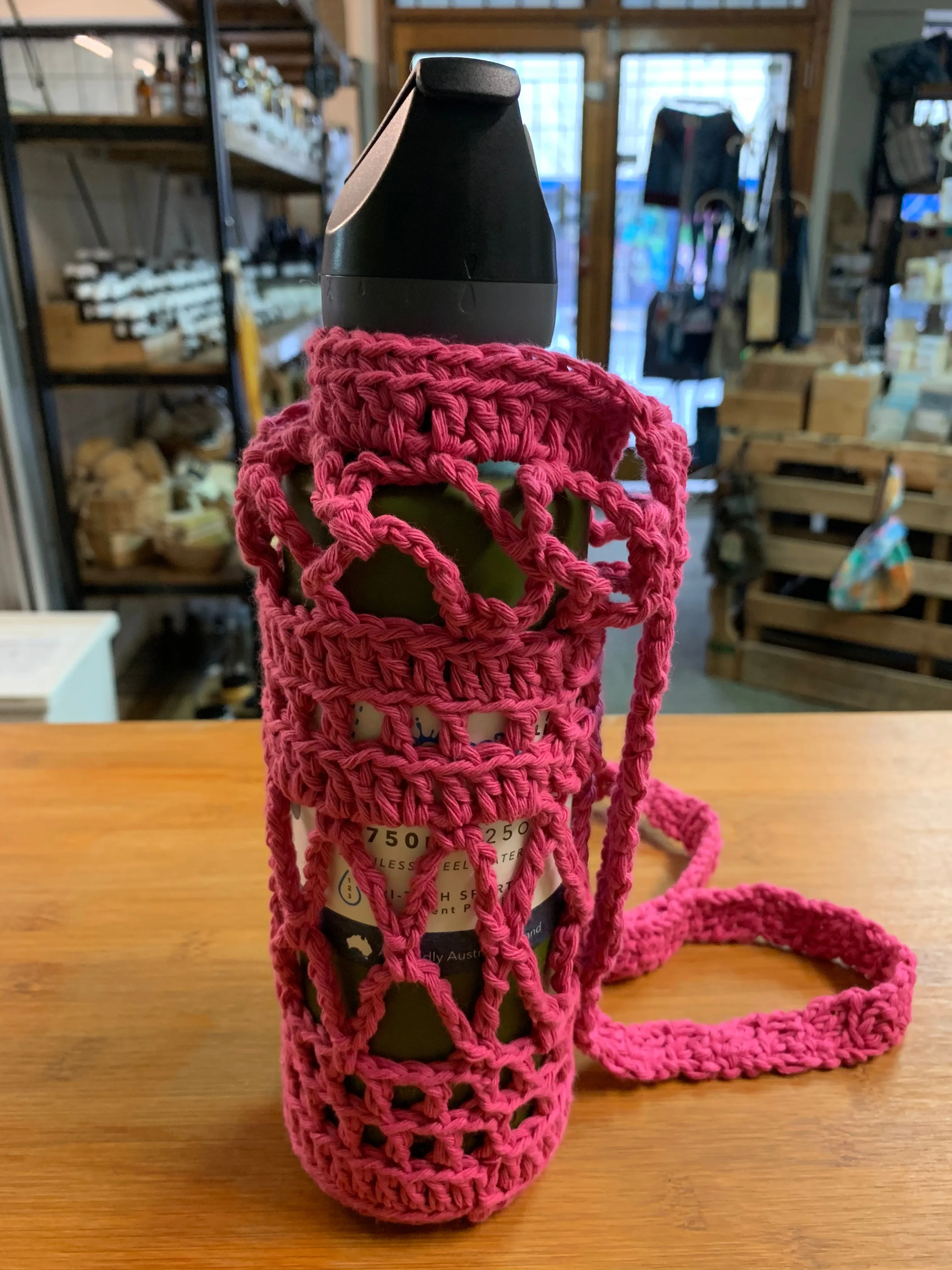Crochet Bottle Holder