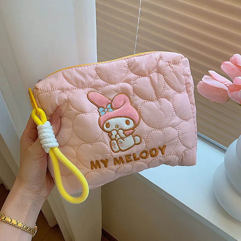 Cute Storage Good-looking Large Capacity Heart Cosmetic Bags