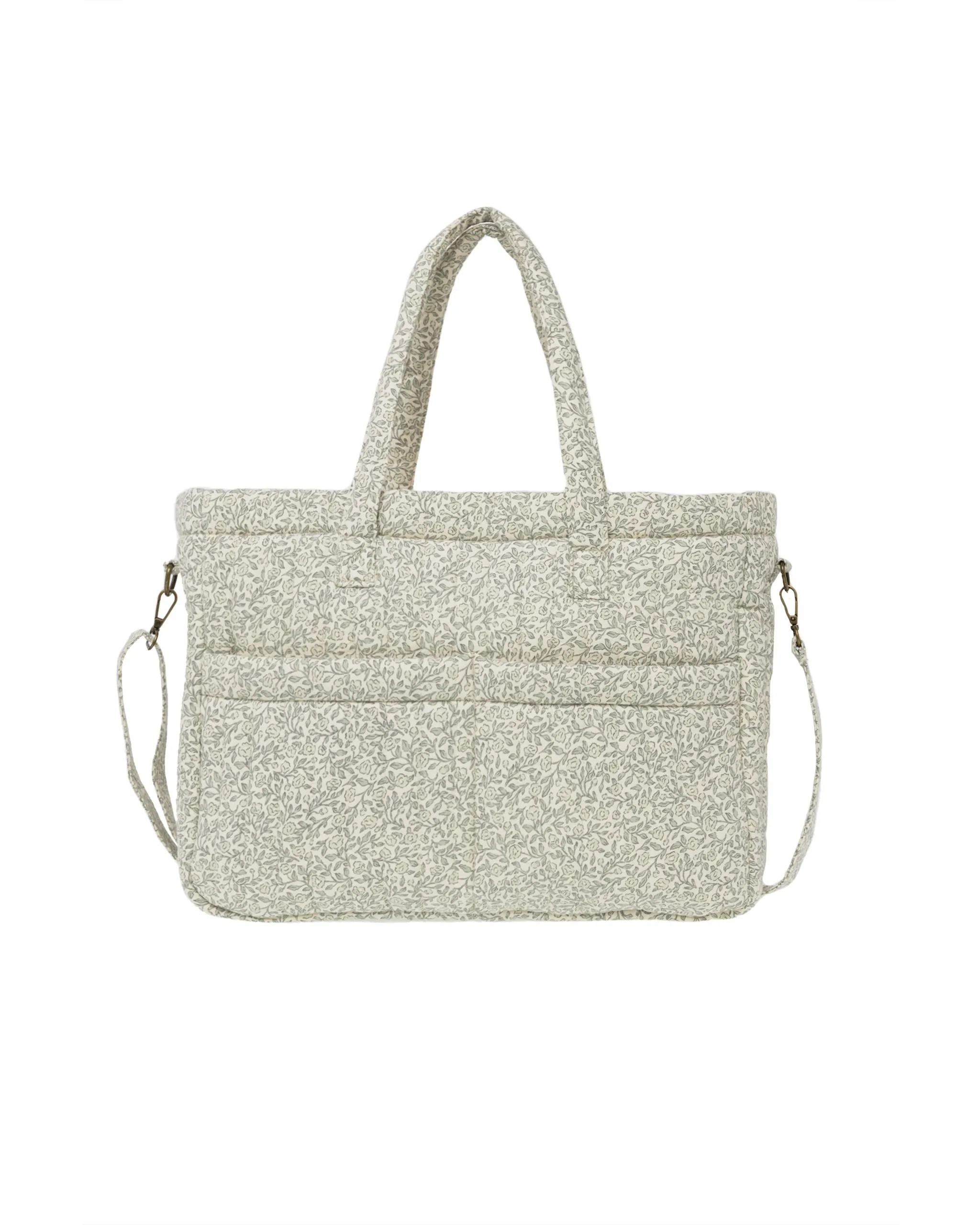 Diaper Bag   Changing Pad Set | Green Garden