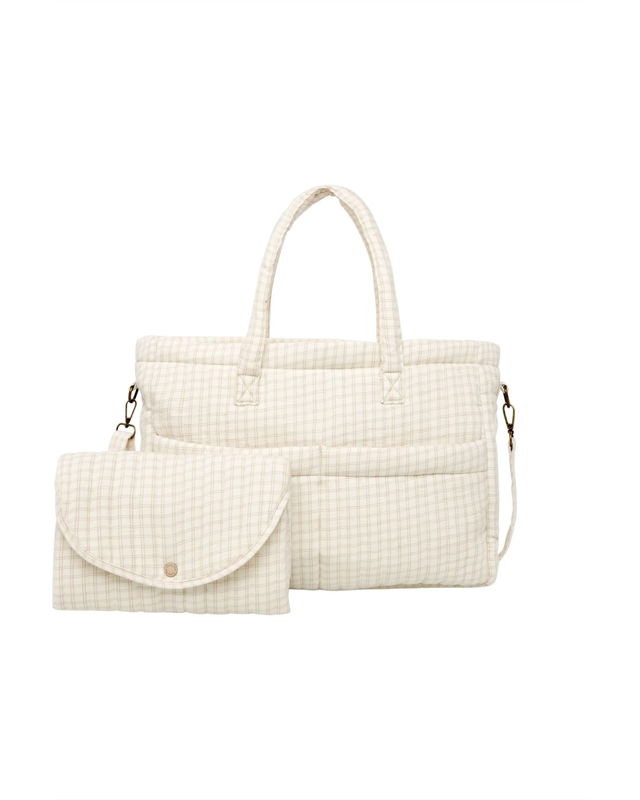 Diaper Bag   Changing Pad Set | Oat Check