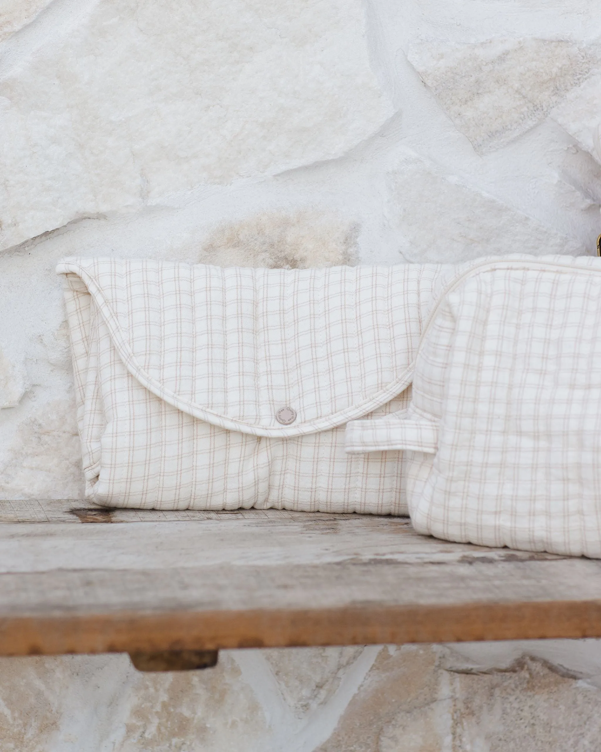Diaper Bag   Changing Pad Set | Oat Check