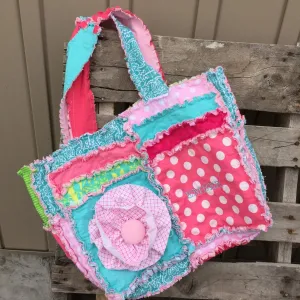 Diaper Bag Pattern Rag Quilt Style - Instant Download