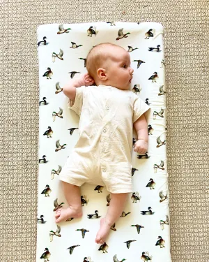 Diving Ducks Baby Changing Pad Cover