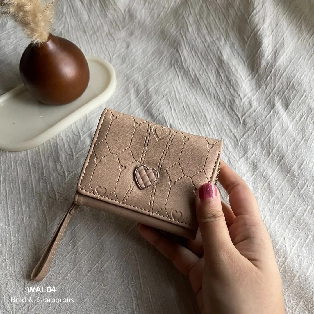 Double Layered Wallet | WAL04 | Nude