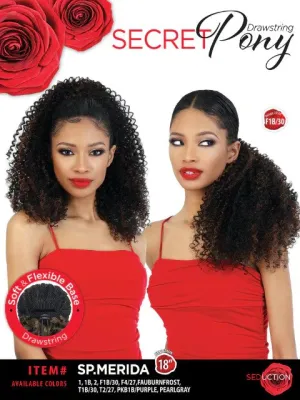 Drawstring Ponytail - SP Merida