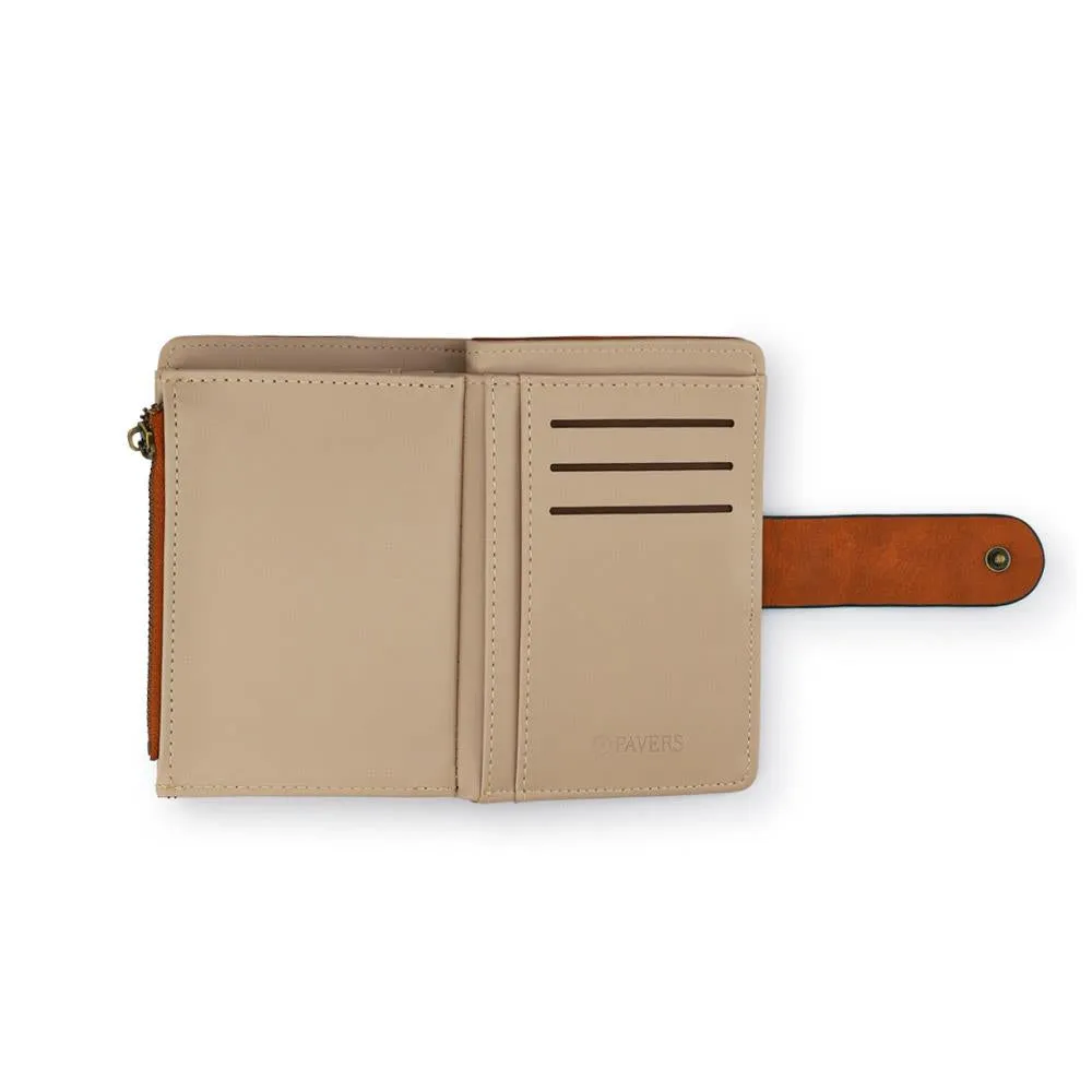 Dual-Fasten Tri-Fold Purse - PRETT41008 / 326 883