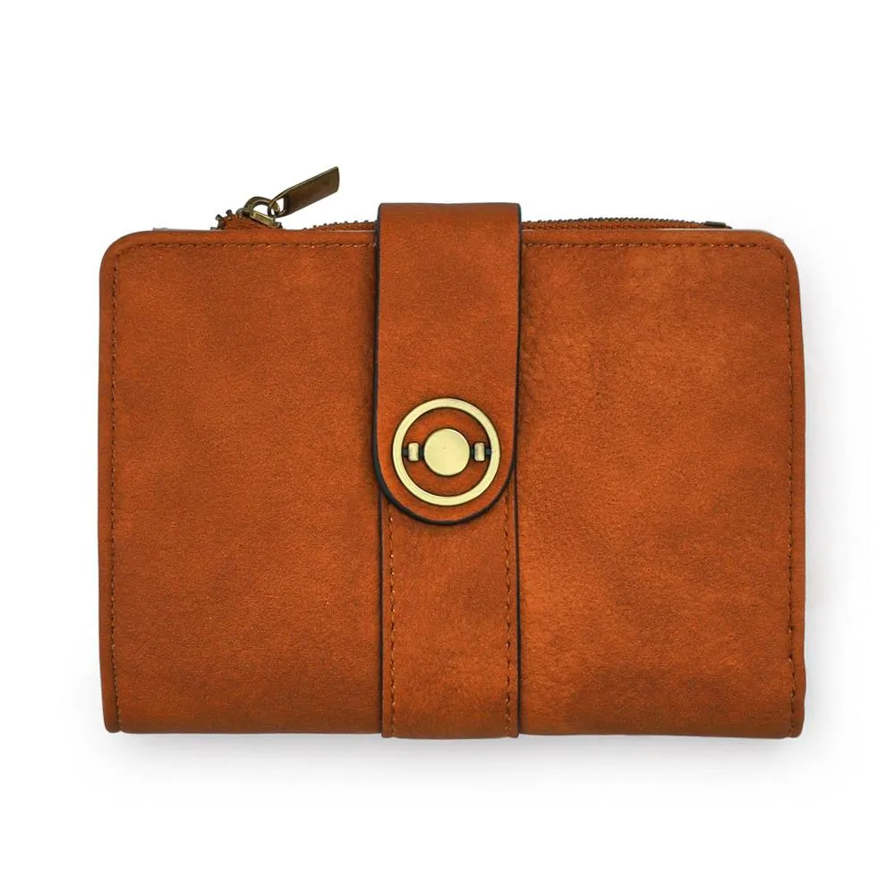 Dual-Fasten Tri-Fold Purse - PRETT41008 / 326 883