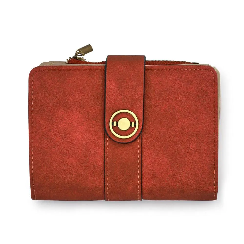 Dual-Fasten Tri-Fold Purse - PRETT41008 / 326 883