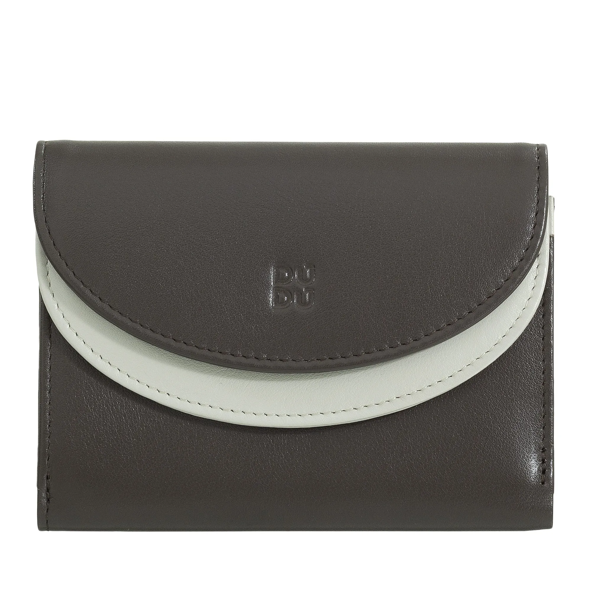 DUDU WOMEN RFID WORLD WALLS WITH PORTAMONE, COLOR LEAVE WALLS DOUBLE PATTA CARD CARD CARD Banknotes