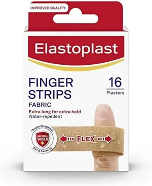 ELASTOPLAST Finger Strips - 16 Pack