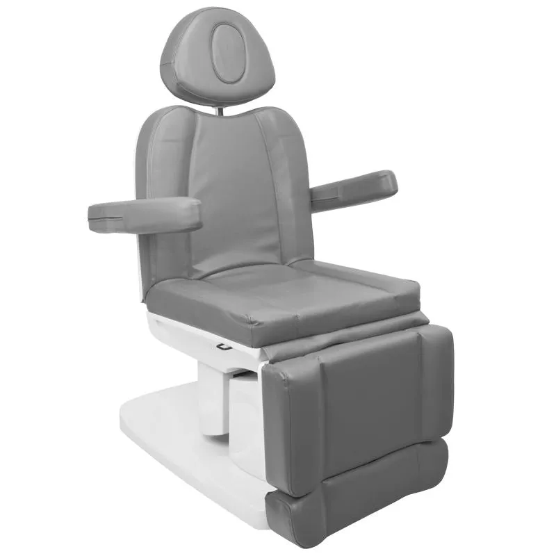 Electric cosmetic chair azzurro 708a 4 strong. Gray
