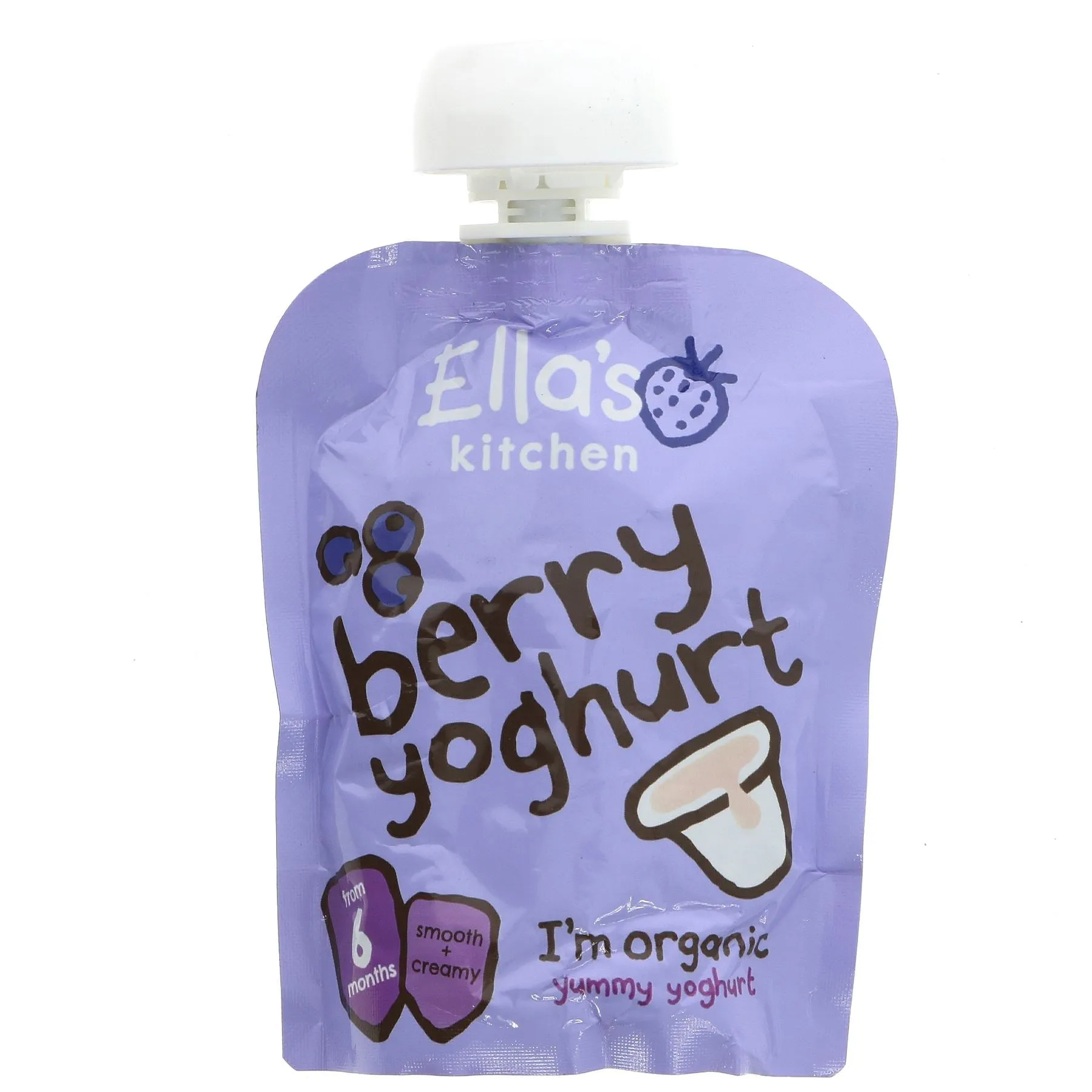 Ella's Kitchen | Greek Yoghurt & Berries | 90G
