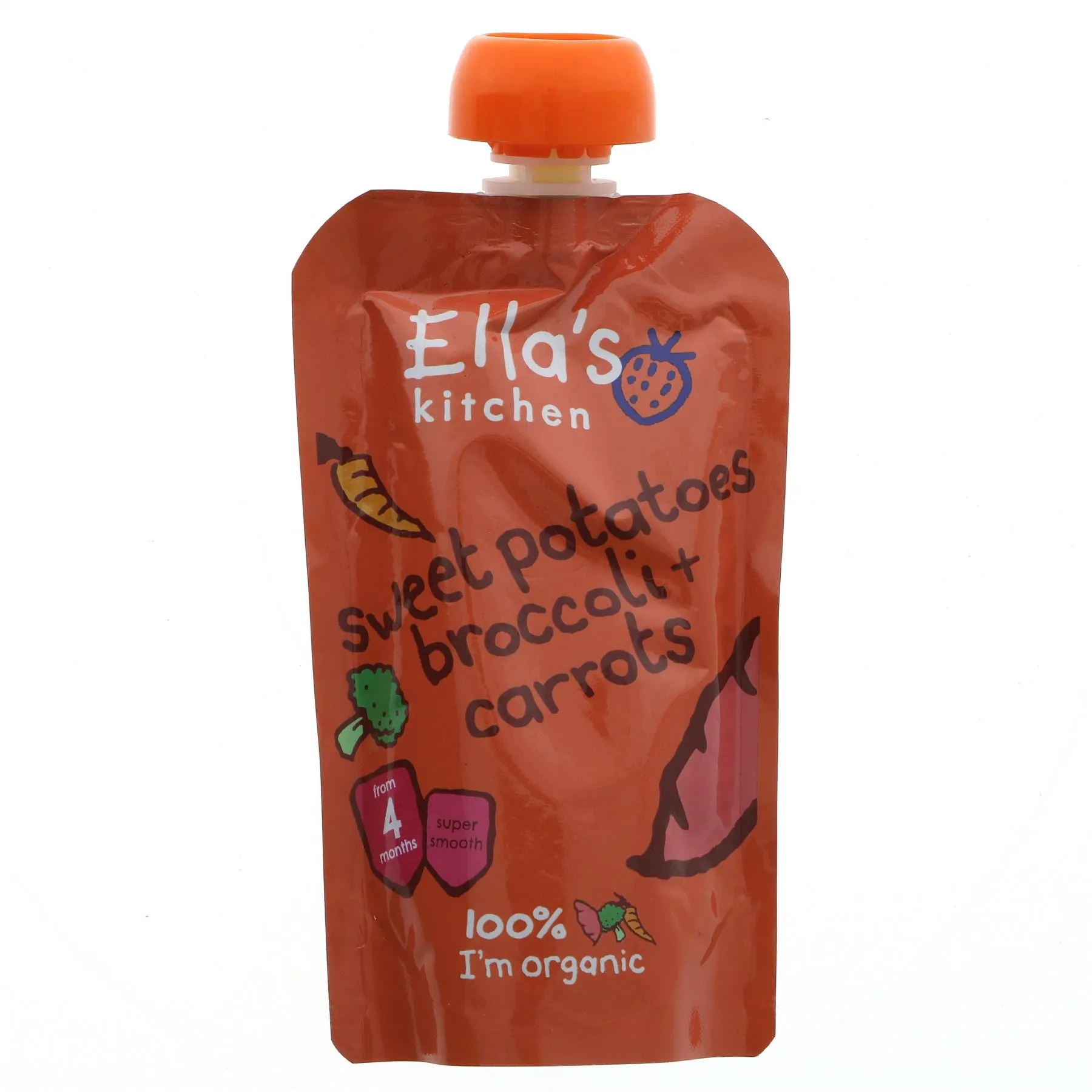 Ella's Kitchen | Sweet Potato,broccoli,carrot | 120g
