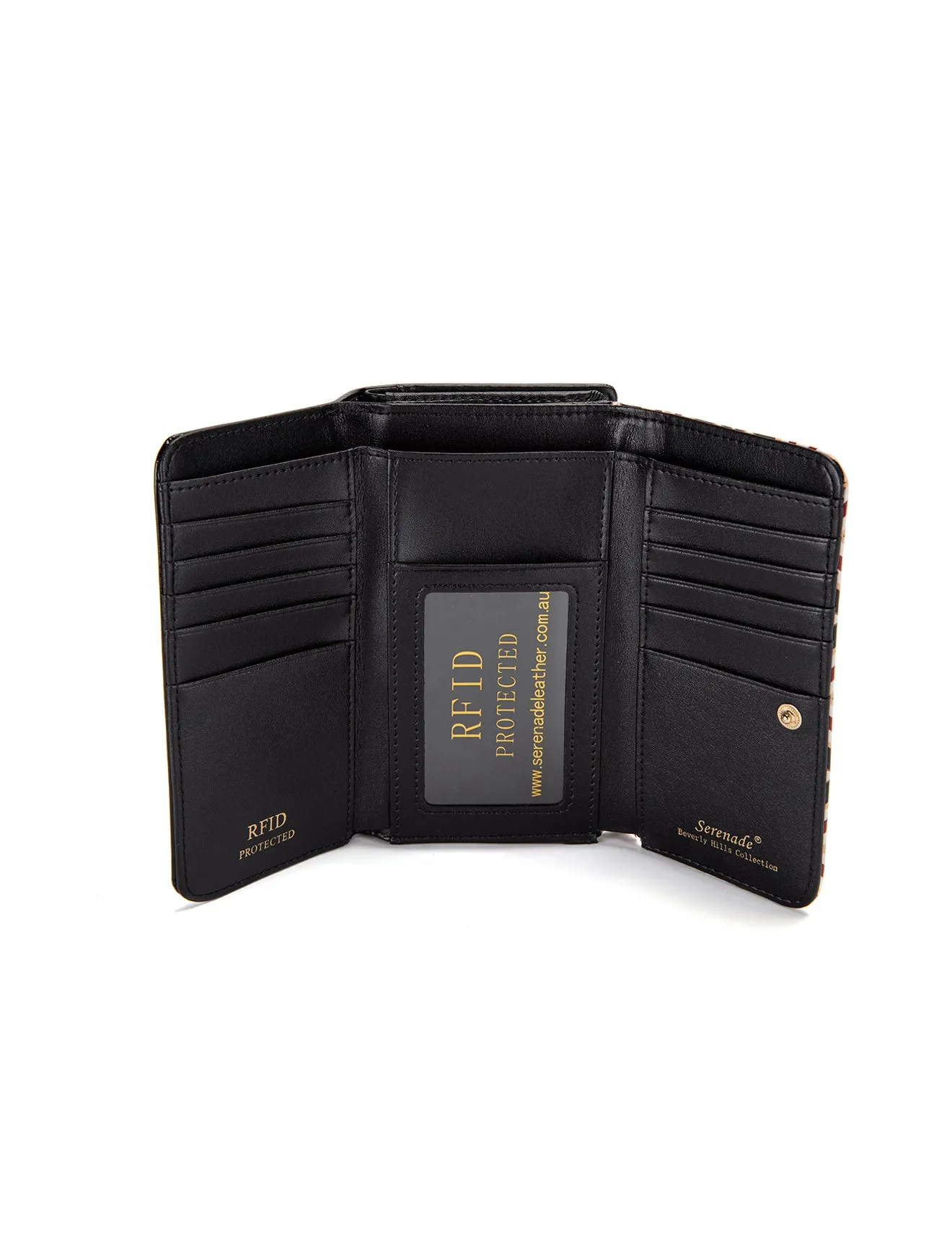 ELOISE MED LEATHER RFID WALLET- WSF2502