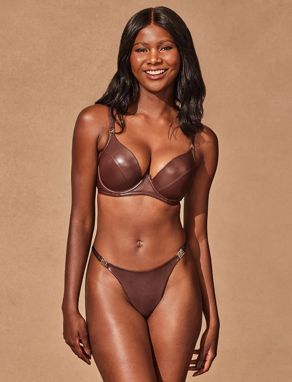 Emily Deep Mahogany Bra