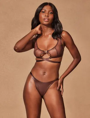 Emily Deep Mahogany Brief