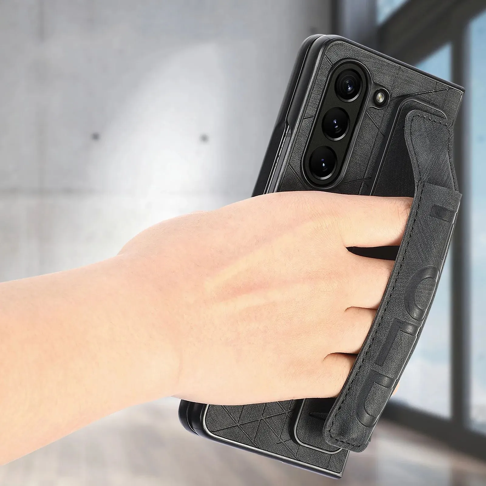 Etui 360 do Samsung Galaxy Z Fold 5 - Czarny
