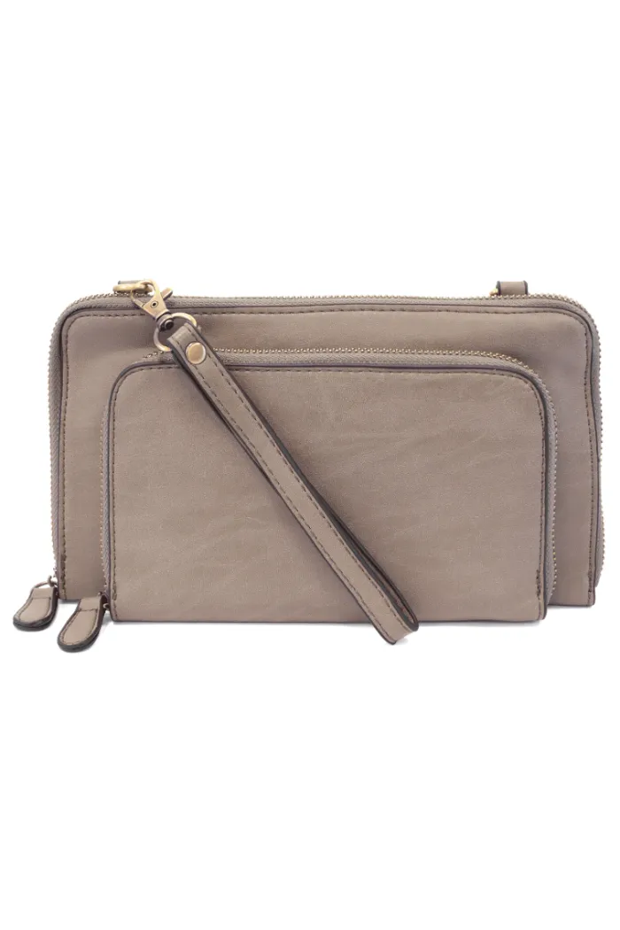 Exterior Zip Wristlet