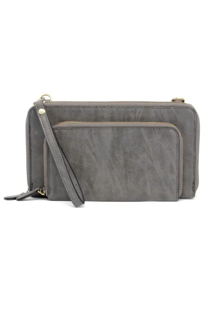 Exterior Zip Wristlet