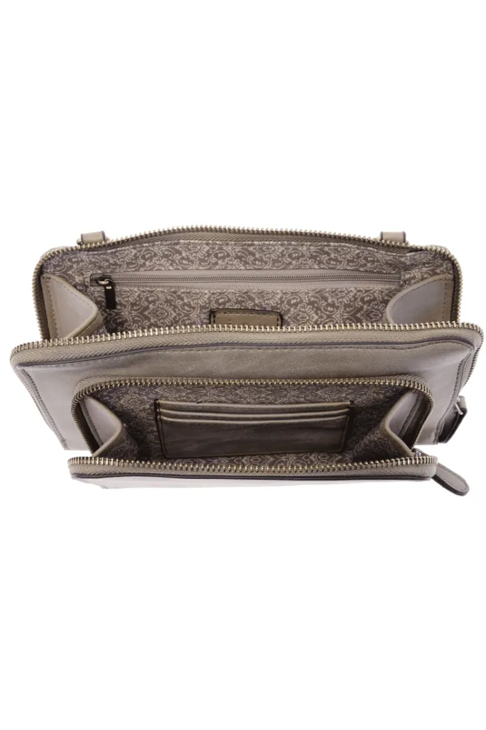 Exterior Zip Wristlet