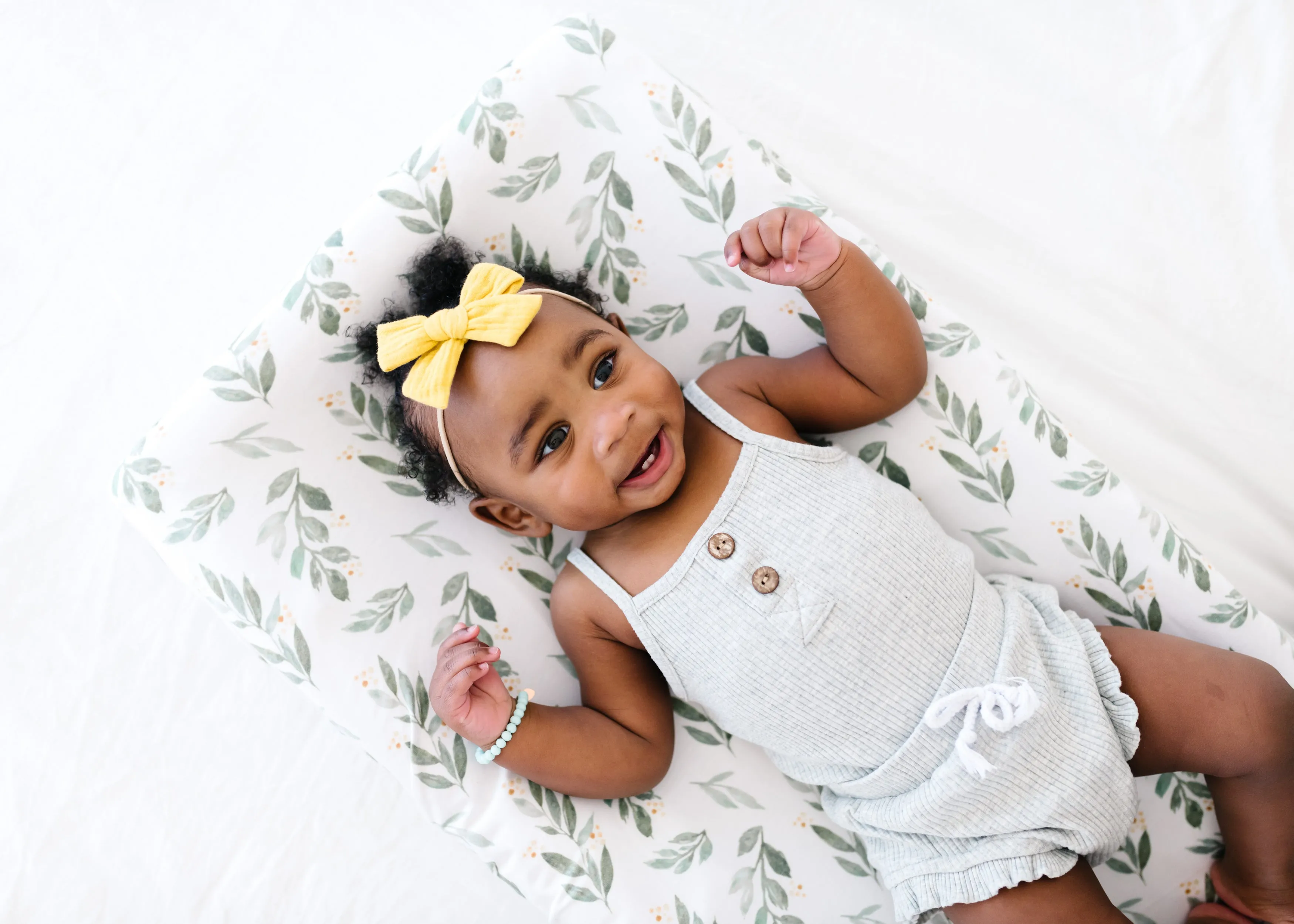 Fern Premium Knit Changing Pad Cover