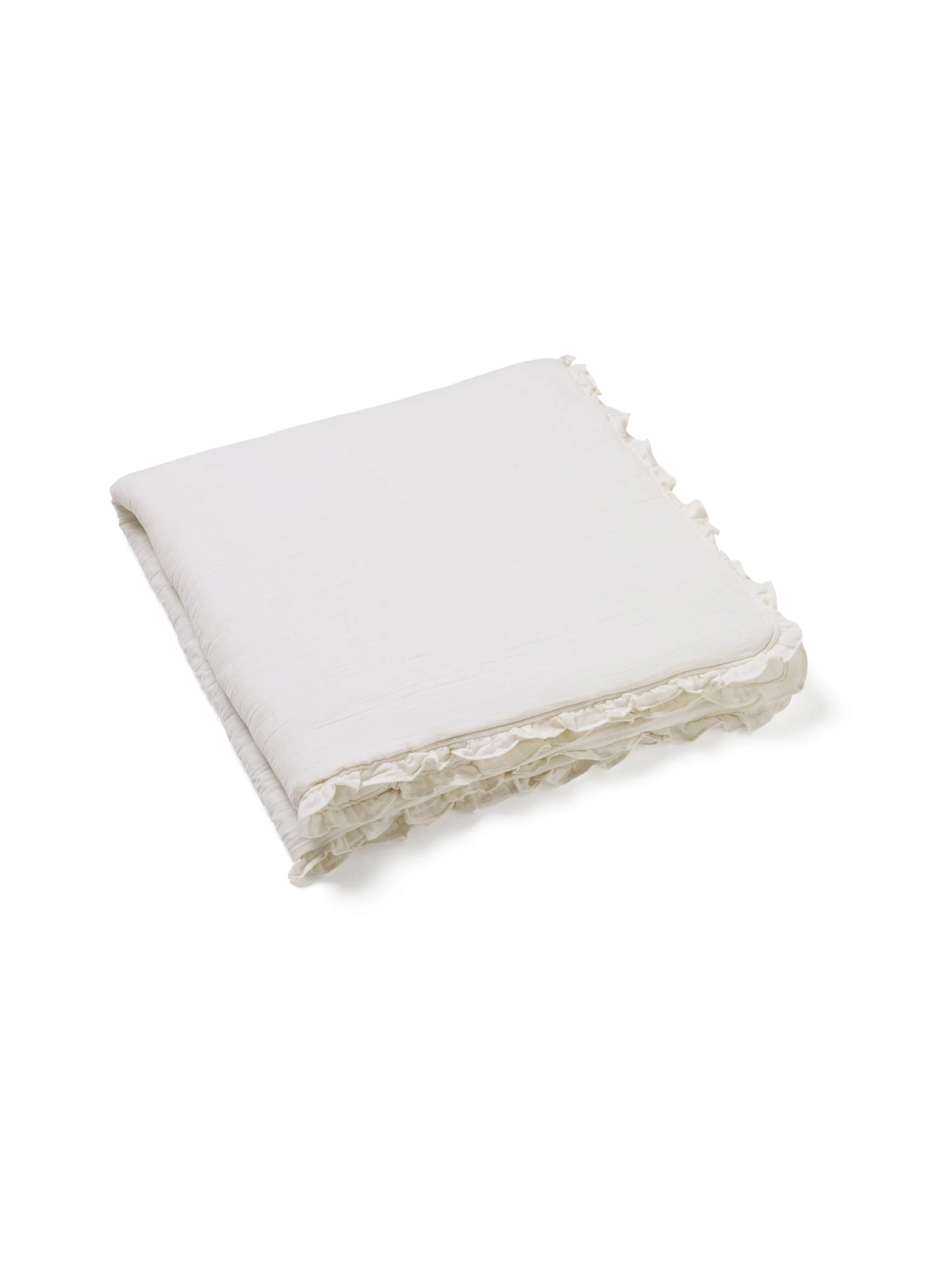 Filled Baby Blanket - Cream