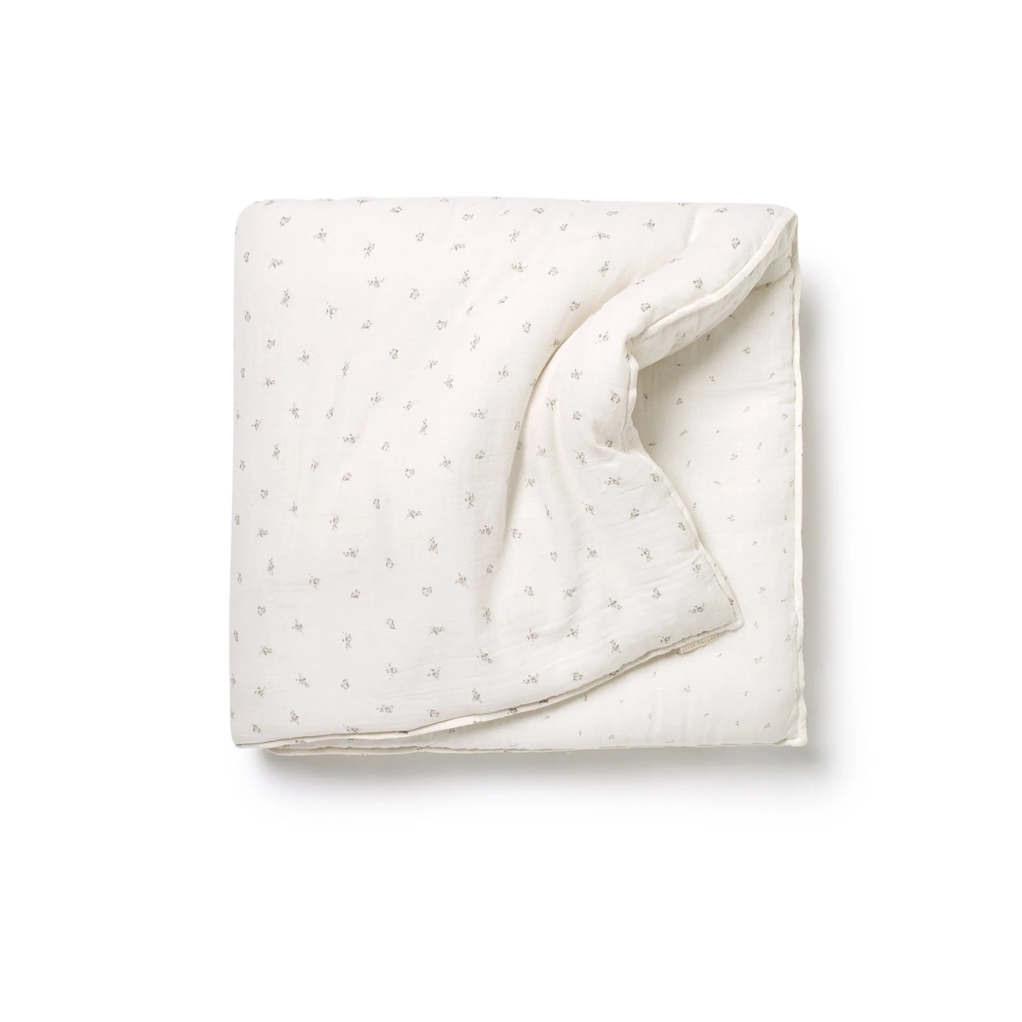 Filled Blanket - Taupe Rose/Taupe Rosebud