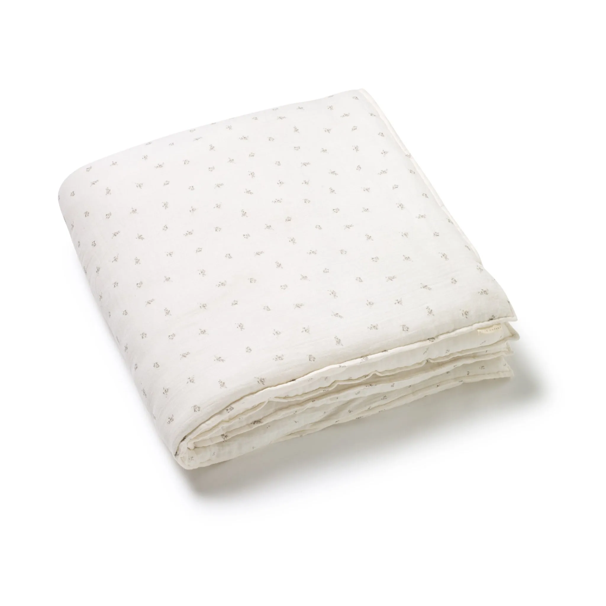 Filled Blanket - Taupe Rose/Taupe Rosebud