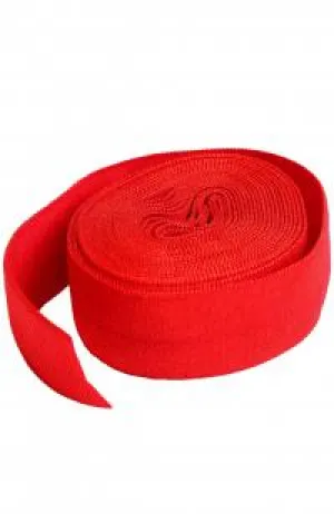 Fold-over Elastic Atom Red