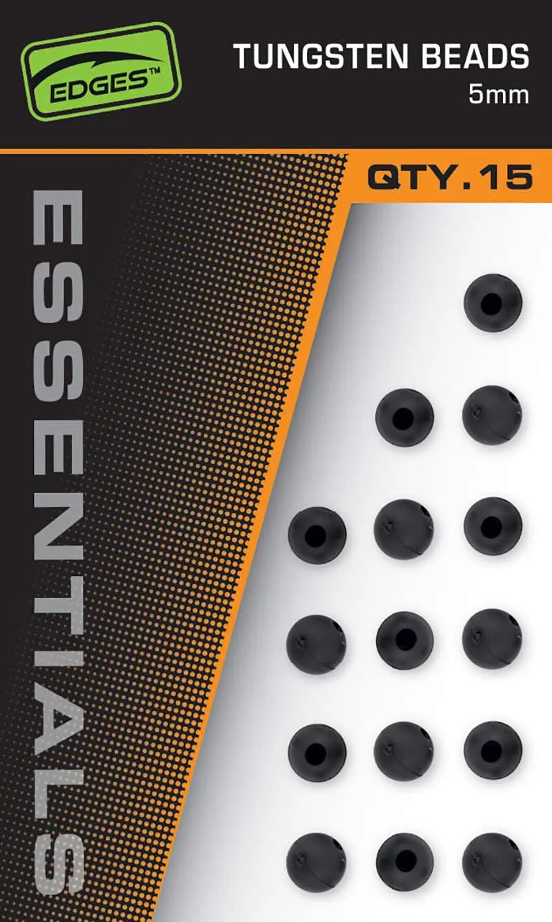 Fox Edges 5mm Tungsten Beads