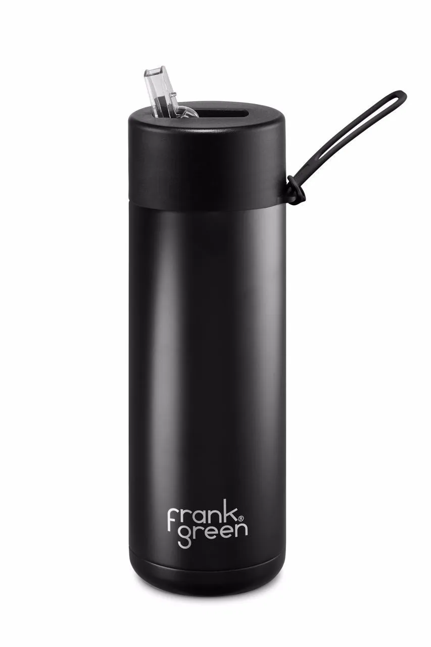 FRANK GREEN 20oz / 595ml Ceramic Reusable Bottle - Midnight