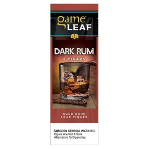 Game Leaf Dark Rum Cigarillos