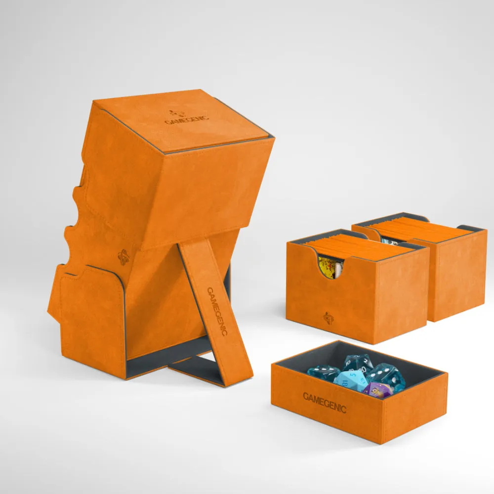Gamegenic Stronghold Deck Box 200  (Orange)