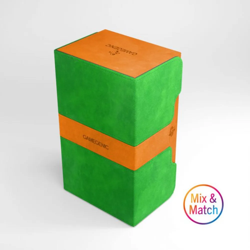 Gamegenic Stronghold Deck Box 200  (Orange)