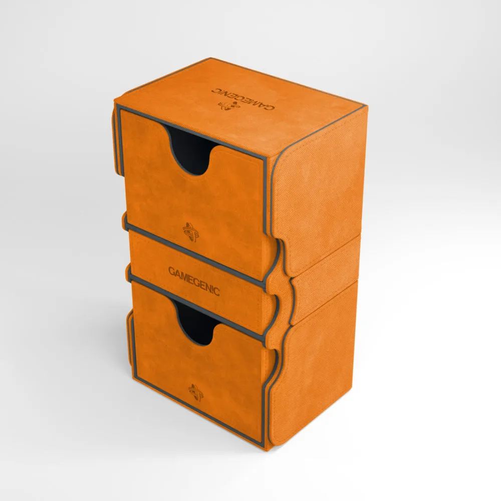 Gamegenic Stronghold Deck Box 200  (Orange)