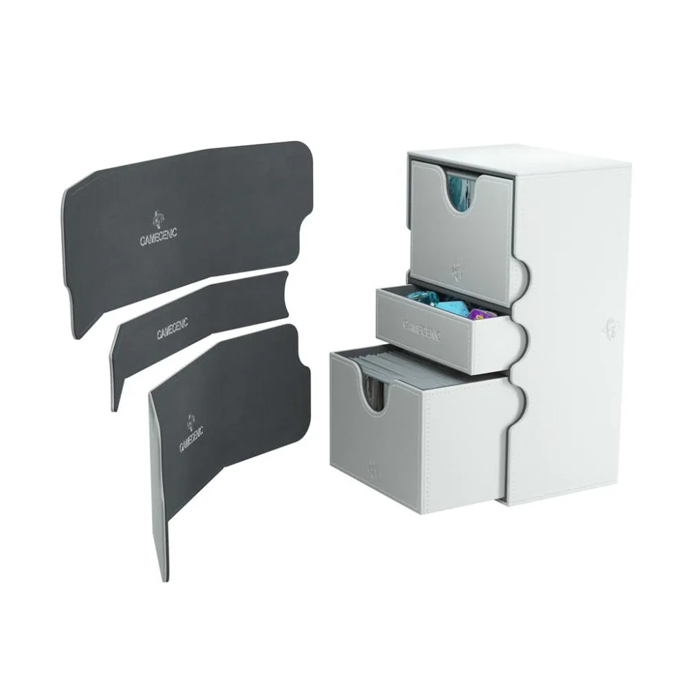 Gamegenic: Stronghold Deck Box 200plus (White)