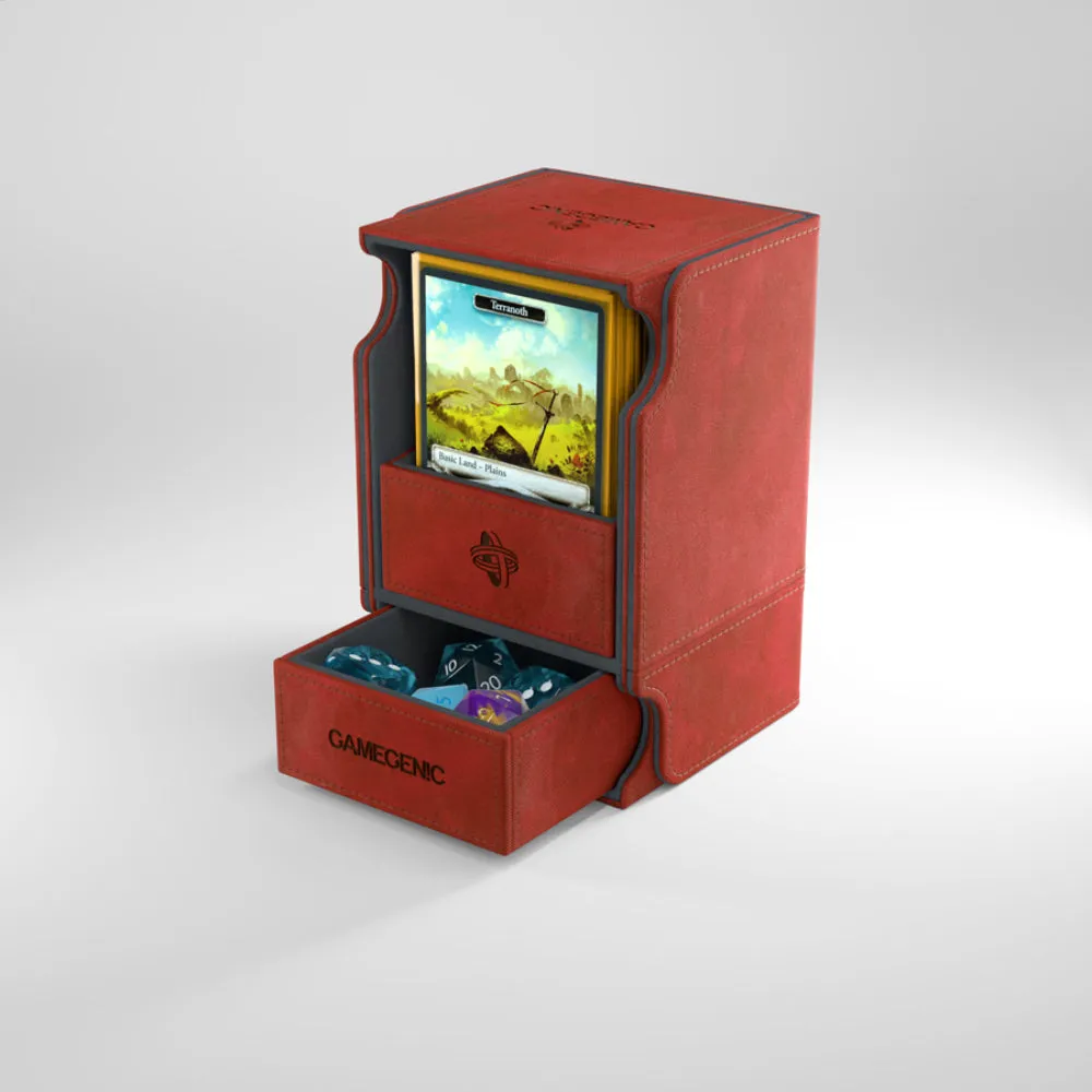 Gamegenic - Watchtower Deck Box 100  (Red)