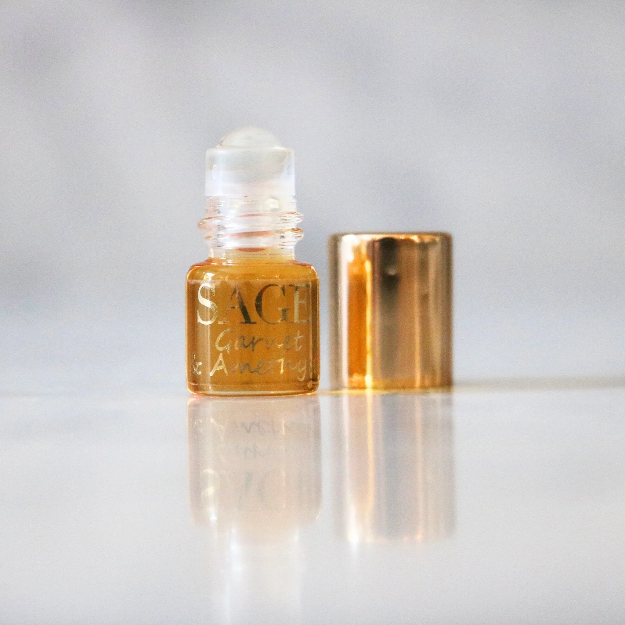Garnet & Amethyst Blend Perfume Oil Concentrate Mini Rollie by Sage