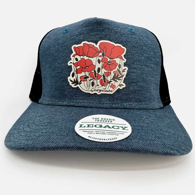 Georgetown Poppies Trucker Hat